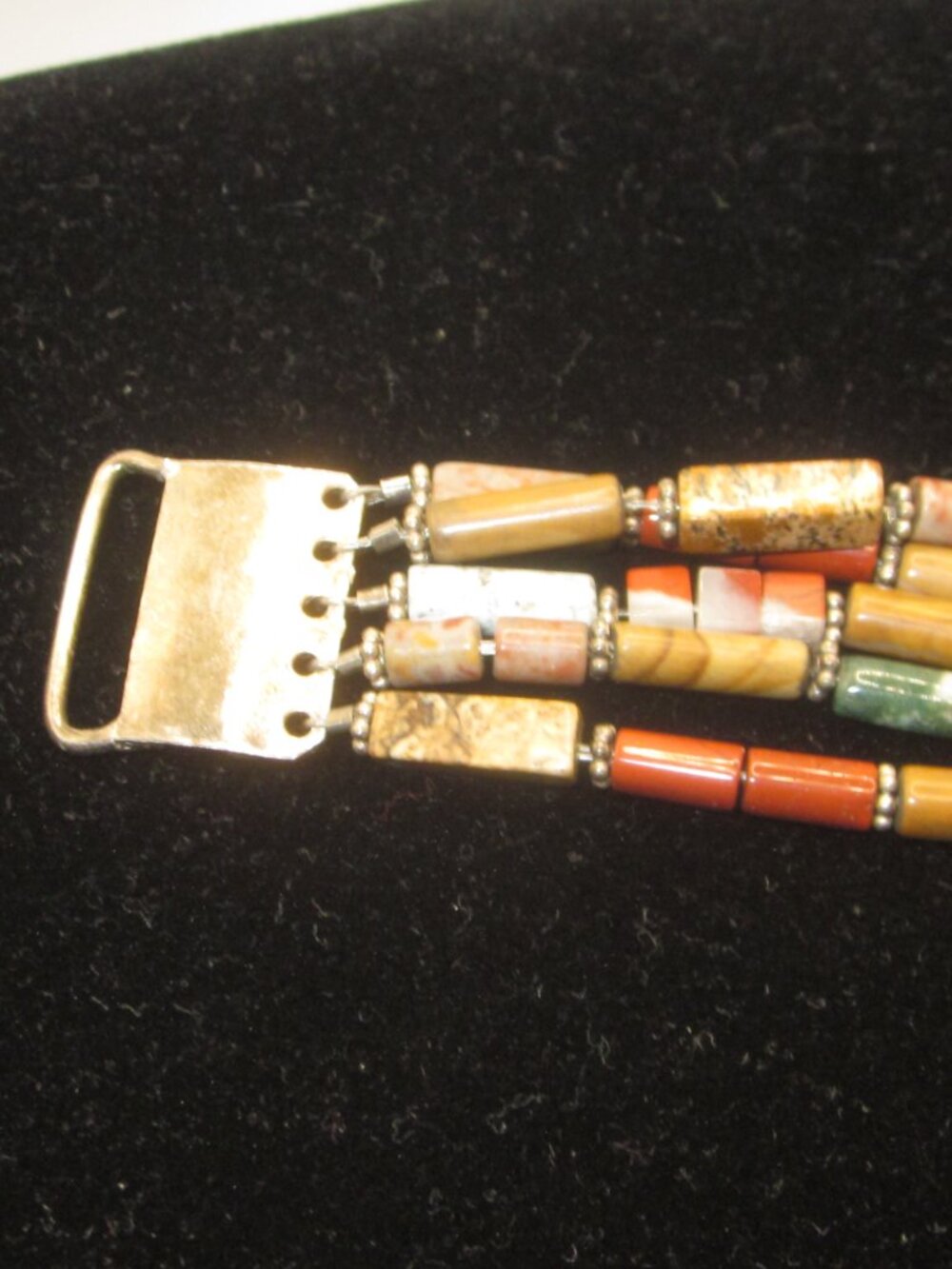 Boho Stone Beaded Bracelet - Picture 4 of 5